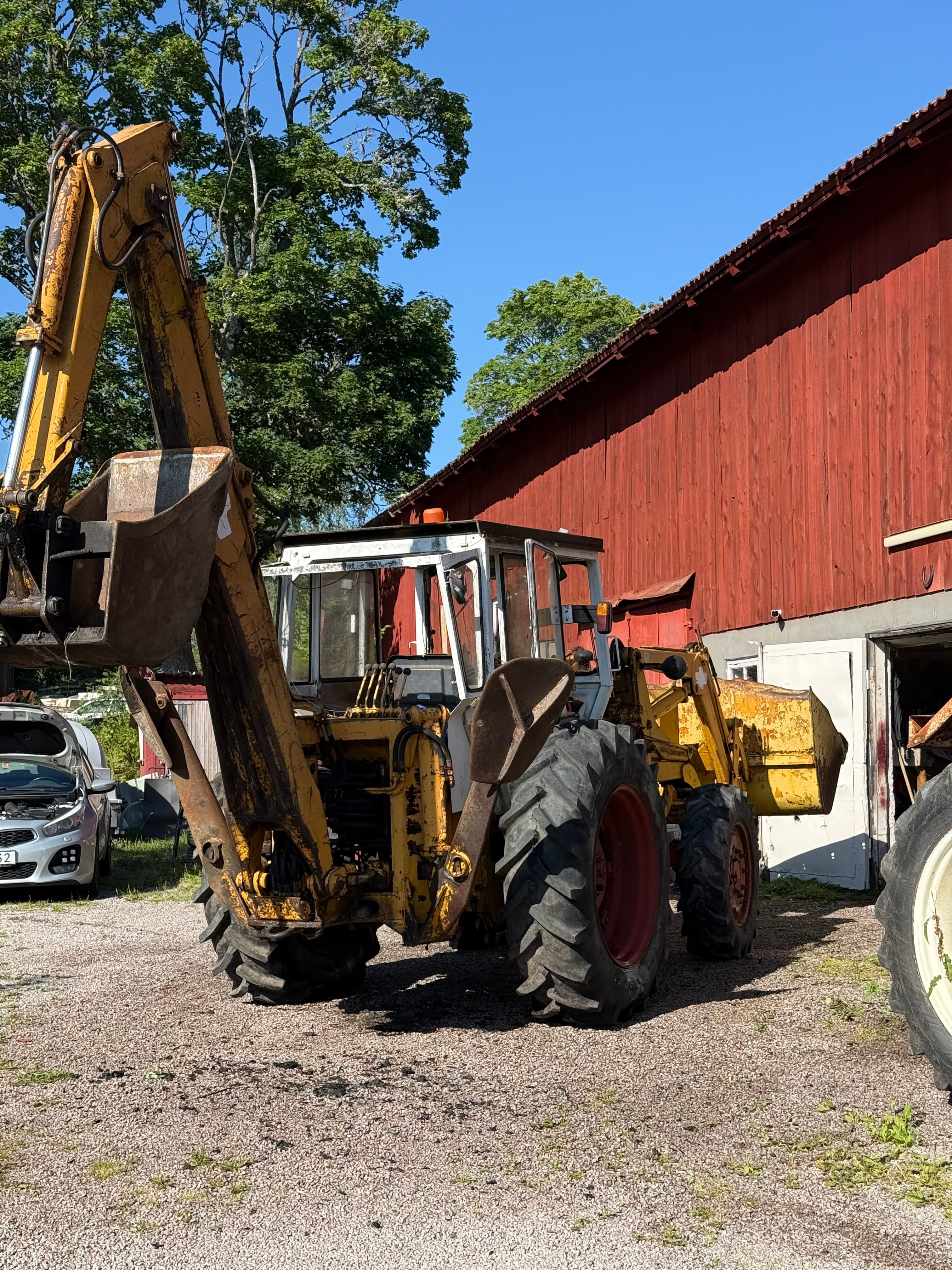 David Brown 1212 AWD traktorgrävare